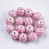 Handmade Porcelain Beads X-PORC-S498-25B-1