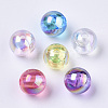 Transparent Acrylic Beads X-MACR-N009-001-2