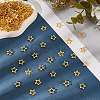 200Pcs Iron Studs Rivets IFIN-CY0001-01G-4