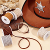30M 6 Colors 3-ply Braided Faux Suede Cord LW-PH0002-34-5