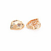 Brass Micro Pave Cubic Zirconia Pendants KK-S364-251-2