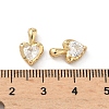 Brass Micro Pave Cubic Zirconia Charms LS-KK-L260-11A-G-3