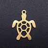 Ion Plating(IP) 304 Stainless Steel Hollow Pendants LS-A-STAS-Q201-JN280-2-1