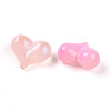 Opaque UV Plating Acrylic Beads OACR-I015-43-2