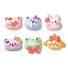 Opaque Resin Animal Decoden Cabochons CRES-Z006-02-1