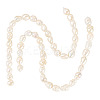 1 Strands Natural Baroque Pearl Keshi Pearl Beads Strands PEAR-TA0001-13-1