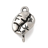 304 Stainless Steel Internal Organs Connector Charms STAS-S183-14AS-1