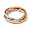 304 Stainless Steel Stretch Bracelets BJEW-A031-01F-M-1
