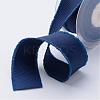 Polyester Frayed Grosgrain Ribbons ORIB-N0002-25mm-05-1