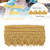 Sparkle Polyester Lace Ribbon OCOR-WH0080-33B-2