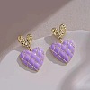 Alloy Enamel Stud Earrings FS-WGE0AD6-29-1
