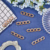 6Pcs Chain Shape Alloy Adjustable Jean Pins AJEW-GF0009-70LG-4