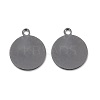 Brass Charms KK-WH0034-46B-3