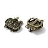 Brass Box Clasps KK-F867-38AB-2
