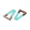 Resin & Wood Pendants WOOD-F015-10F-2