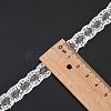 Lace Trim Nylon Ribbon for Jewelry Making ORIB-L005-35-6