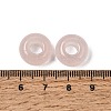 Natural Rose Quartz European Large Hole Beads X-G-Q442-19-3