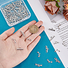 80Pcs 4 Styles Alloy Chandelier Component Links FIND-PH0022-78AS-3