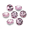 Pointed Back Glass Rhinestone Cabochons RGLA-T029-10mm-03-1