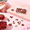 36Pcs 9 Styles Valentine's Day Theme Alloy Enamel Pendants ENAM-FS0002-48-RS-10