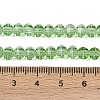 Transparent Glass Beads Strands GLAA-G125-01A-04-4