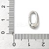 Brass Spring Gate Rings KK-G548-07B-P-3