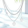 30Pcs 3 Colors Brass Pendants KK-UN0001-62-6