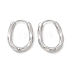 Brass Twist Hoop Earrings EJEW-Q014-02P-2