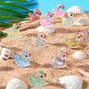 120Pcs 12 Colors Mini Resin Sequins Duck Home Display Decorations RESI-SZ0003-32-4