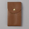 Rectangle Imitation Leather Single Watch Storage Bag ABAG-WH0044-45G-1