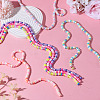 10 Strands 10 Colors Handmade Polymer Clay Beads CLAY-TA0001-51B-6