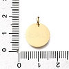 Twelve Constellations 304 Stainless Steel Enamel Pendants STAS-A148-01G-07-3