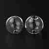 Handmade Two Holes Blown Glass Globe Beads FIND-WH0104-03B-1