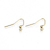 304 Stainless Steel Earring Hooks STAS-S111-010G-NR-3