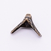 Zinc Alloy Box Corner Protectors PALLOY-WH0070-92AB-3