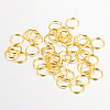 Iron Open Jump Rings X-IFIN-A018-5mm-G-NF-1
