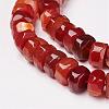 Natural Red Agate Agate Beads Strands G-D169-03D-2