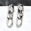 Non-Tarnish 304 Stainless Steel Stud Earrings X-EJEW-D095-23P-4