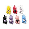 Spray Painted Alloy Enamel Pendants X-PALLOY-K010-25-1
