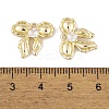 Brass Micro Pave Clear Cubic Zirconia Pendants LS-KK-L212-05G-3