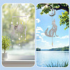 9Pcs 9 Styles 201 Stainless Steel Links Connector Charms STAS-TA0005-41-9