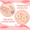16Pcs 8 Styles Brass Enamel Charms KK-GA0001-57-3