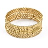 7Pcs Vacuum Plating PVD Vacuum Plating 201 Stainless Steel Bangles Sets BJEW-F476-06G-01-1