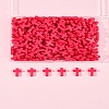 200Pcs Opaque Acrylic Beads SACR-FS0001-39E-9
