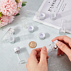 40Pcs Clear Glass Bottles Bead Containers CON-SC0001-15A-02-3