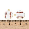 Alloy Enamel Pendants ENAM-V001-01J-G-3