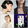 20Pcs 10 Style Halloween Theme Opaque Resin Cabochons RESI-SC0001-63-6
