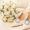 2Pcs Alloy Rhinestone Shoe Decoration AJEW-GO0001-87-6