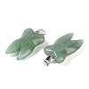 Natural Green Aventurine Pendants G-G115-01A-2
