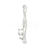 Brass Micro Pave Cubic Zirconia Pendants LS-KK-M326-13A-P-1